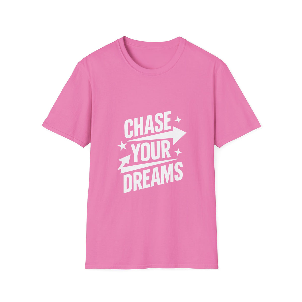 Chase Your Dreams Motivational Graphic T-Shirt