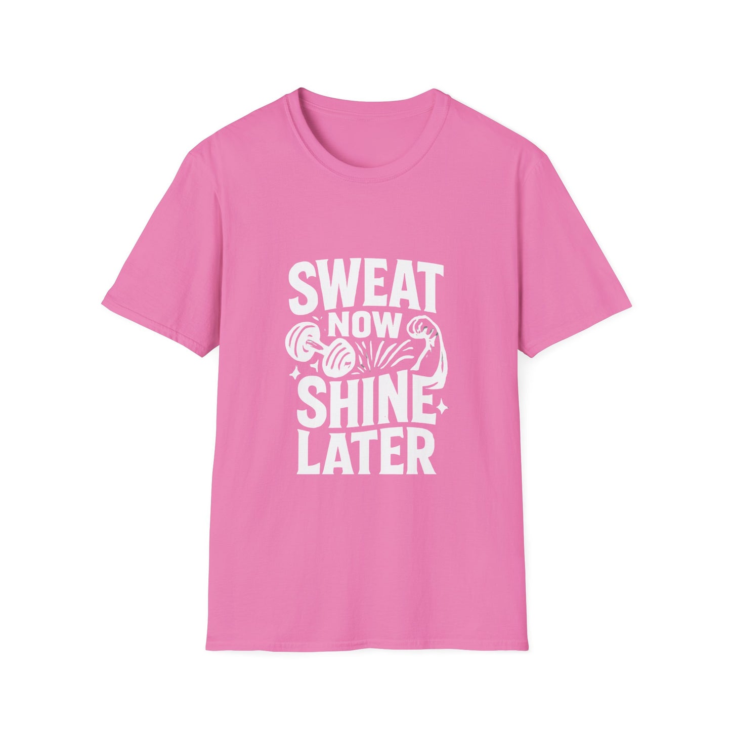 Sweat Now Shine Later | Gym Motivation Tee