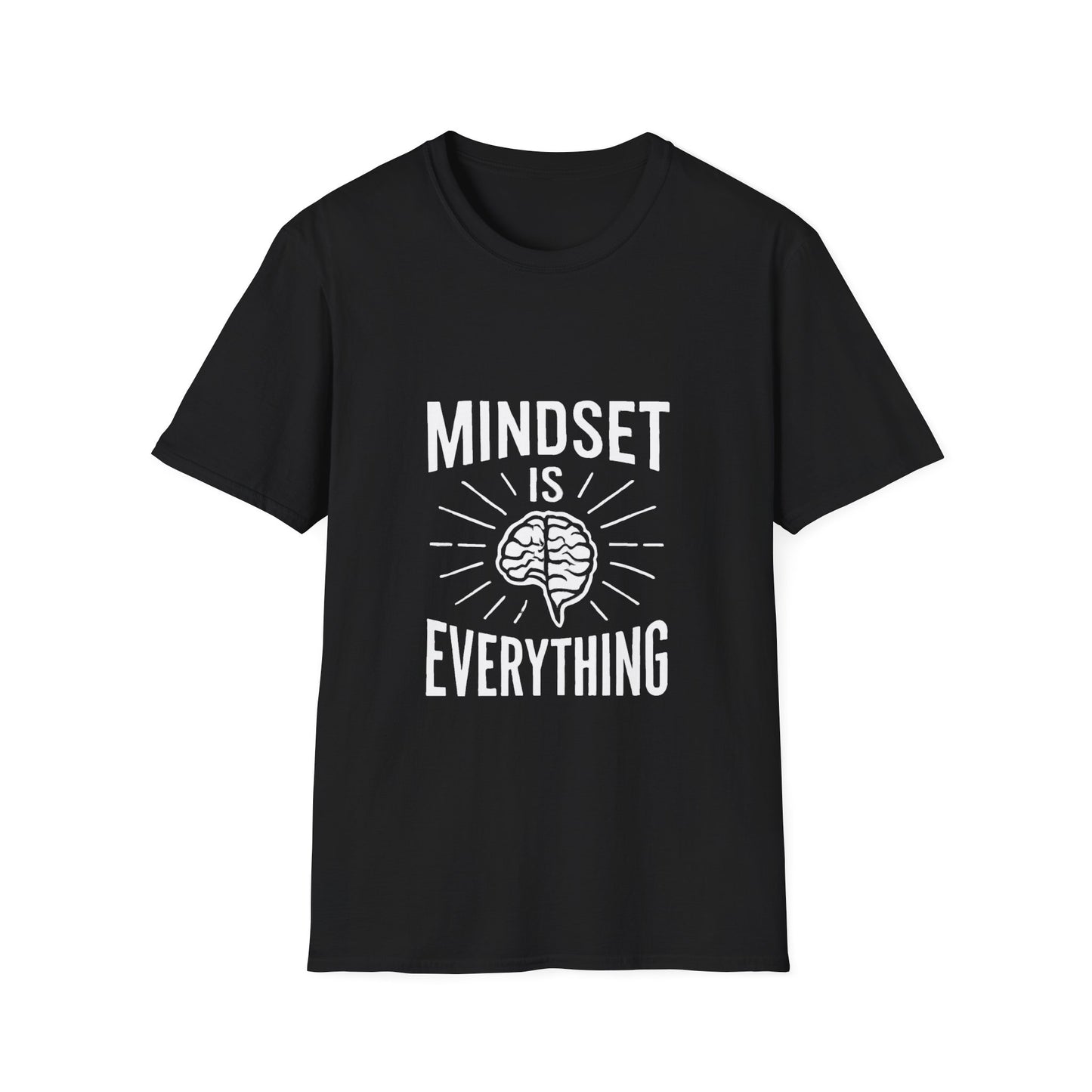 Mindset Is Everything growth mindset t-shirt by Positivity Prints