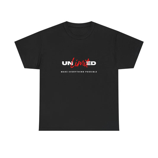 Unlimited Potential Unisex Heavy Cotton Tee | Make Everything Possible Shirt