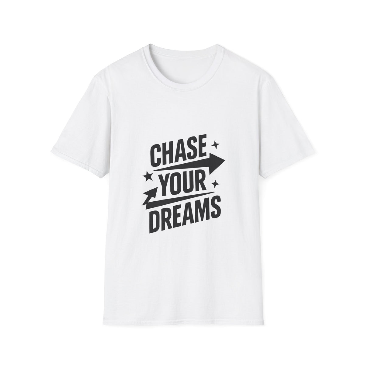 Chase Your Dreams Motivational Graphic T-Shirt