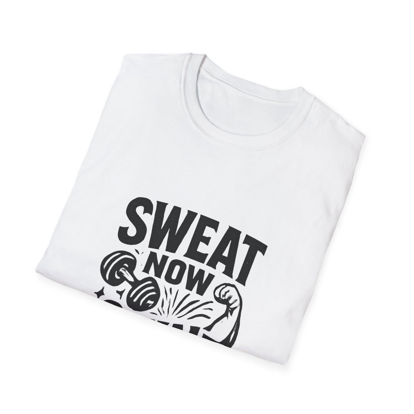 Sweat Now Shine Later | Gym Motivation Tee