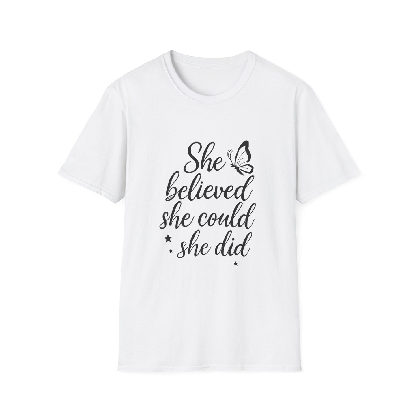 She Believed She Could | Confidence Tee