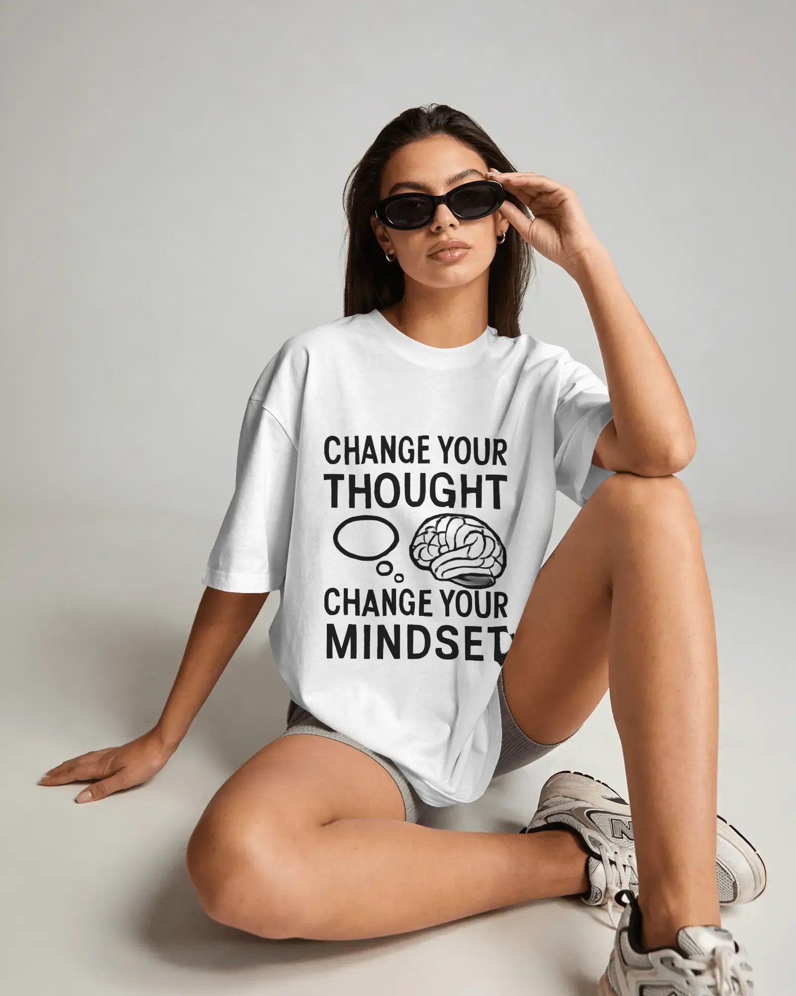 Growth Mindset positive thinking t-shirt by Positivity Prints
