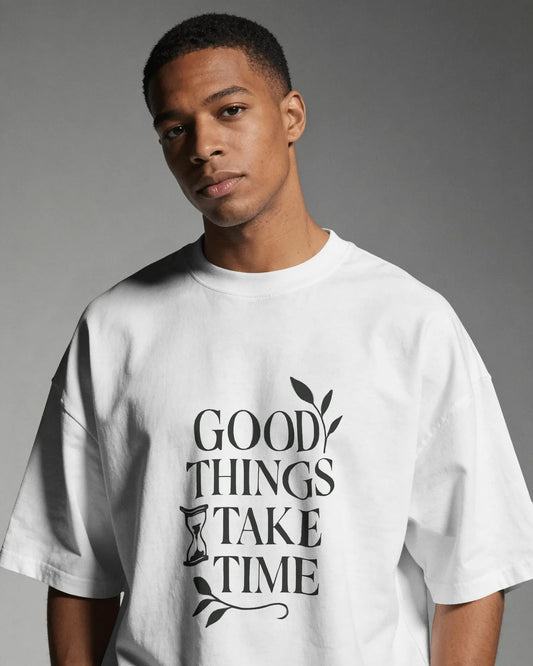 Good Thinks Take Time White