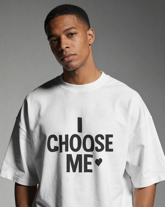 Choose Yourself self love t-shirt by Positivity Prints