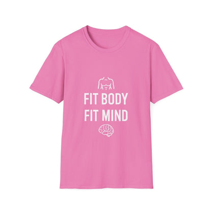 Fit Body Fit Mind | Gym Mindset Tee - Positivity Prints