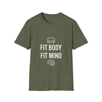 Fit Body Fit Mind | Gym Mindset Tee - Positivity Prints