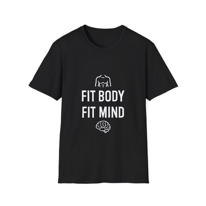 Fit Body Fit Mind | Gym Mindset Tee - Positivity Prints