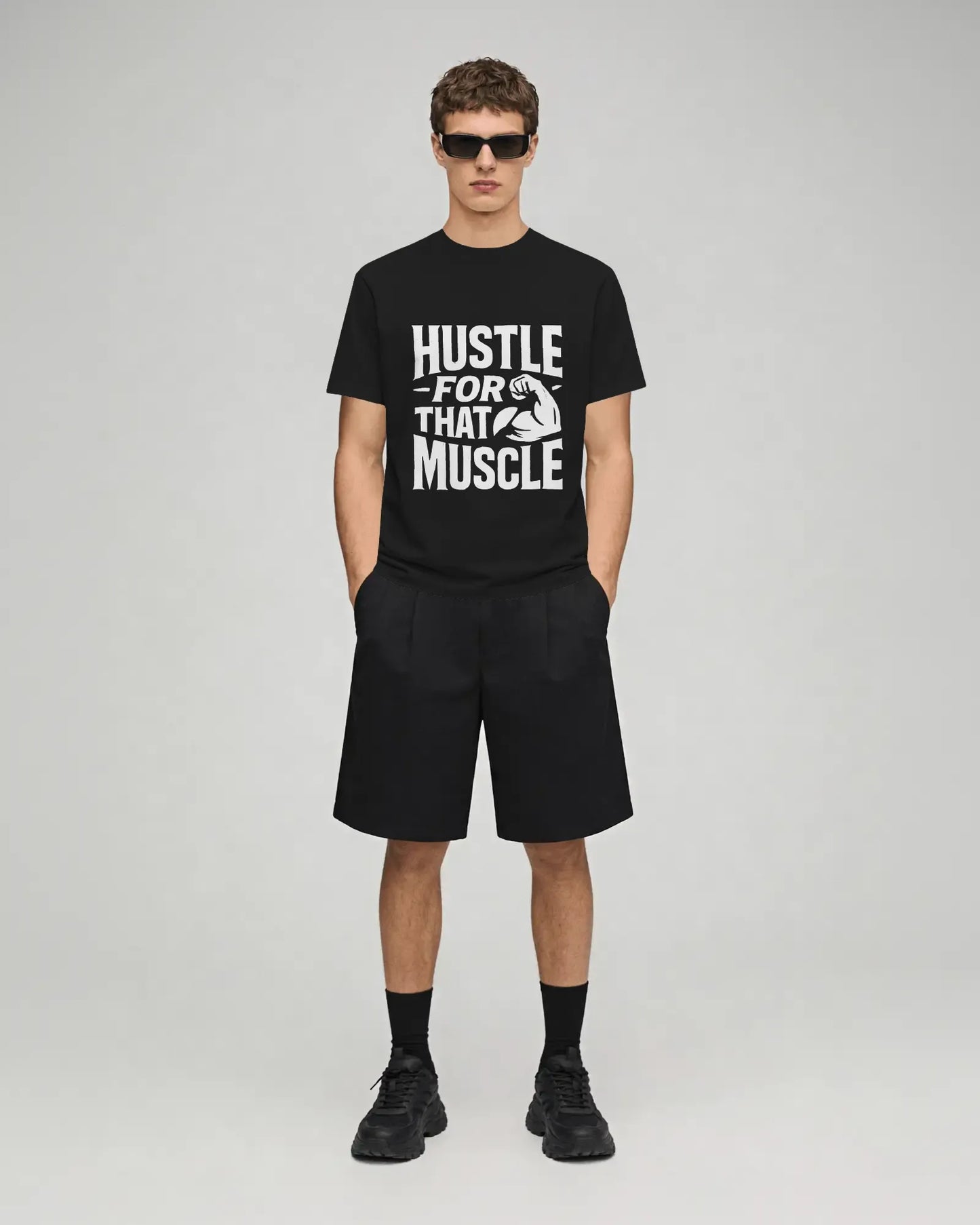 Justle for That Muscle Black