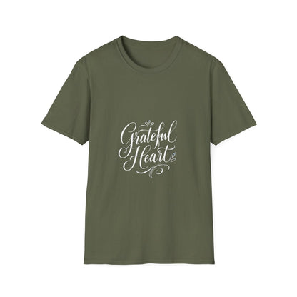 Grateful Heart | Gratitude Tee - Positivity Prints