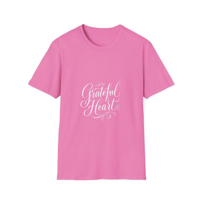 Grateful Heart | Gratitude Tee - Positivity Prints