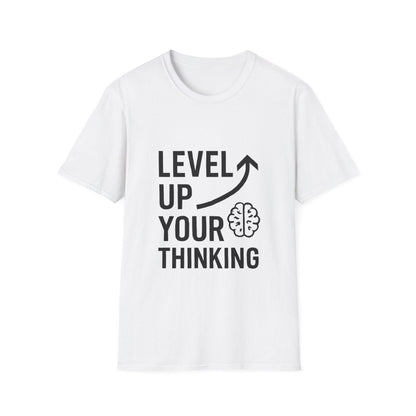 Level Up Your Thinking | Growth Mindset Tee - Positivity Prints