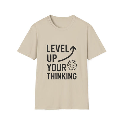 Level Up Your Thinking | Growth Mindset Tee - Positivity Prints