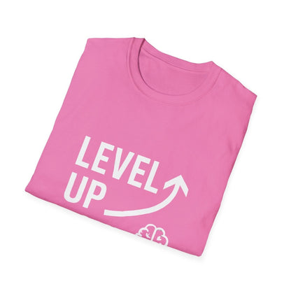 Level Up Your Thinking | Growth Mindset Tee - Positivity Prints