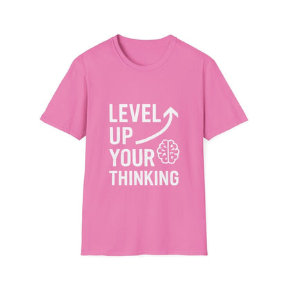 Level Up Your Thinking | Growth Mindset Tee - Positivity Prints