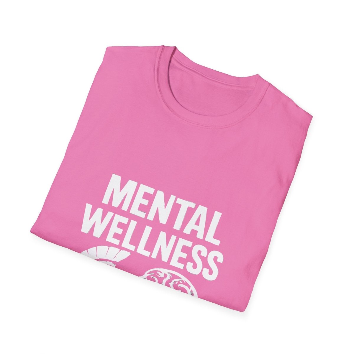 Mental Wellness Warrior | Mental Health Tee - Positivity Prints