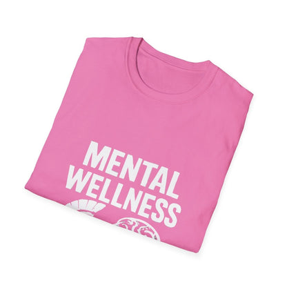 Mental Wellness Warrior | Mental Health Tee - Positivity Prints