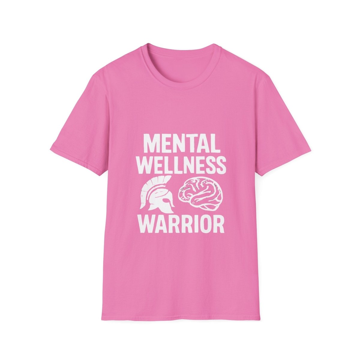 Mental Wellness Warrior | Mental Health Tee - Positivity Prints