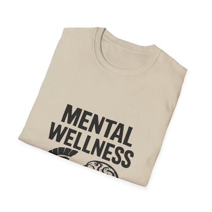 Mental Wellness Warrior | Mental Health Tee - Positivity Prints