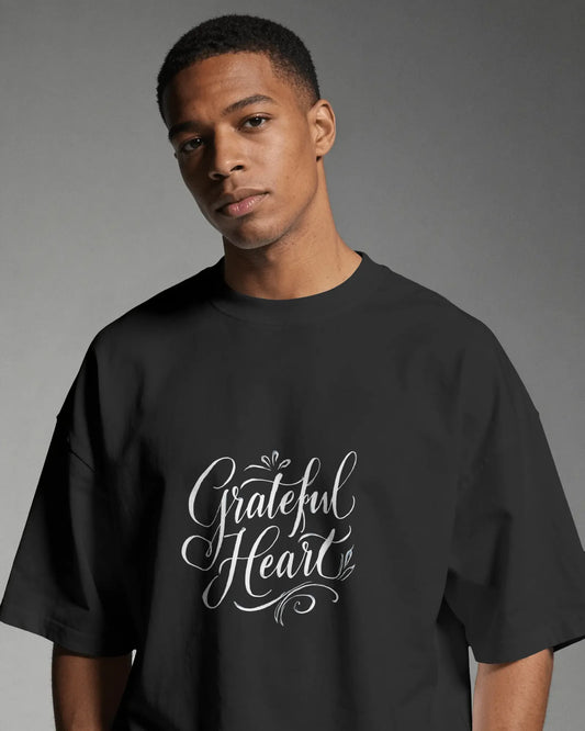 Grateful Heart Black