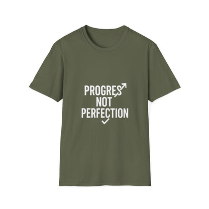 Progress Not Perfection | Growth Mindset Tee - Positivity Prints