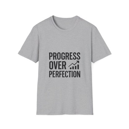 Progress Over Perfection | Growth Mindset Tee - Positivity Prints
