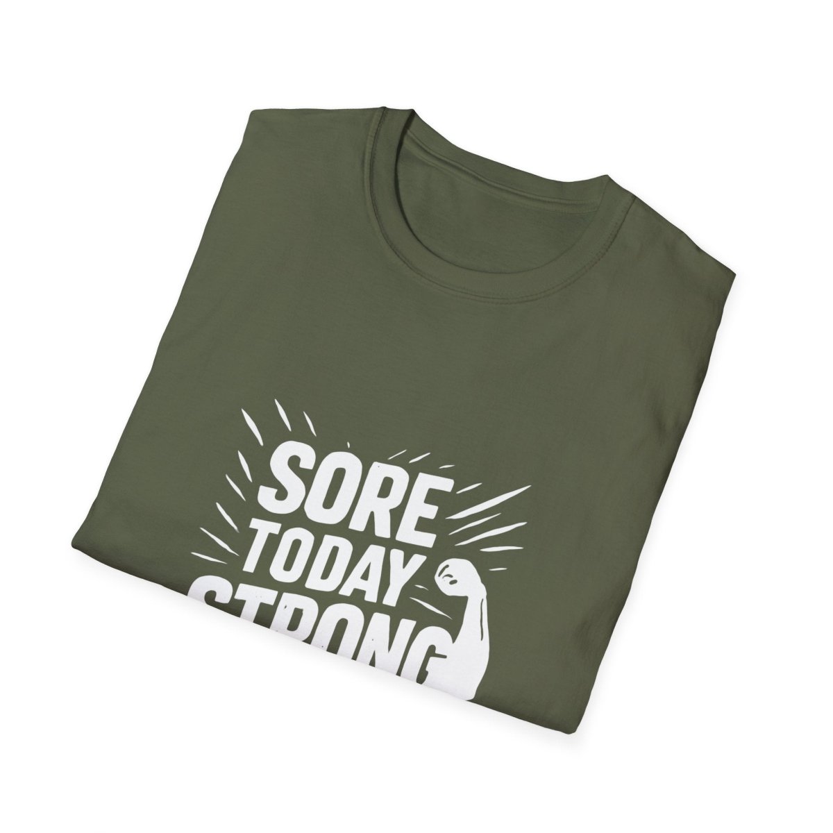 Sore Today Strong Tomorrow | Gym Recovery Tee - Positivity Prints