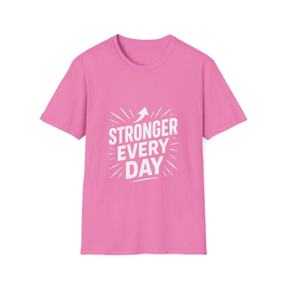 Stronger Every Day | Growth Mindset Tee - Positivity Prints
