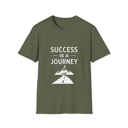 Success Is A Journey | Growth Mindset Tee - Positivity Prints