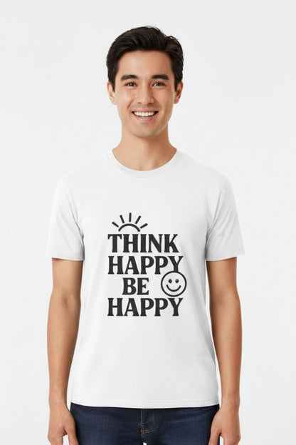Think Happy Be Happy | Positive Mindset Tee - Positivity Prints