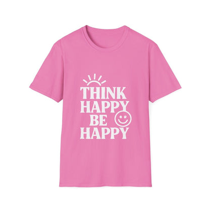 Think Happy Be Happy | Positive Mindset Tee - Positivity Prints