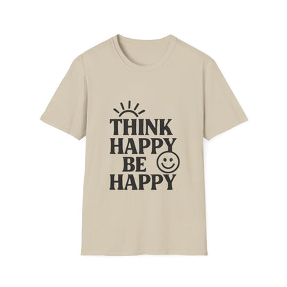 Think Happy Be Happy | Positive Mindset Tee - Positivity Prints