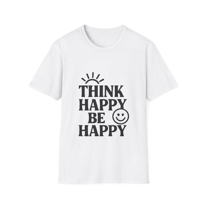 Think Happy Be Happy | Positive Mindset Tee - Positivity Prints