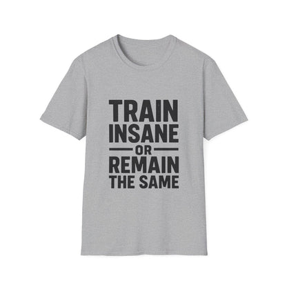 Train Insane | Gym Motivation Tee - Positivity Prints