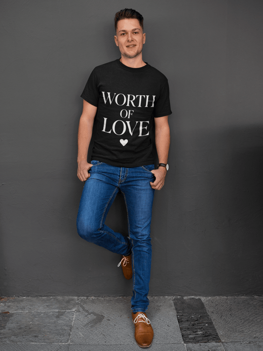 Worthy Of Love | Self Love Tee - Positivity Prints